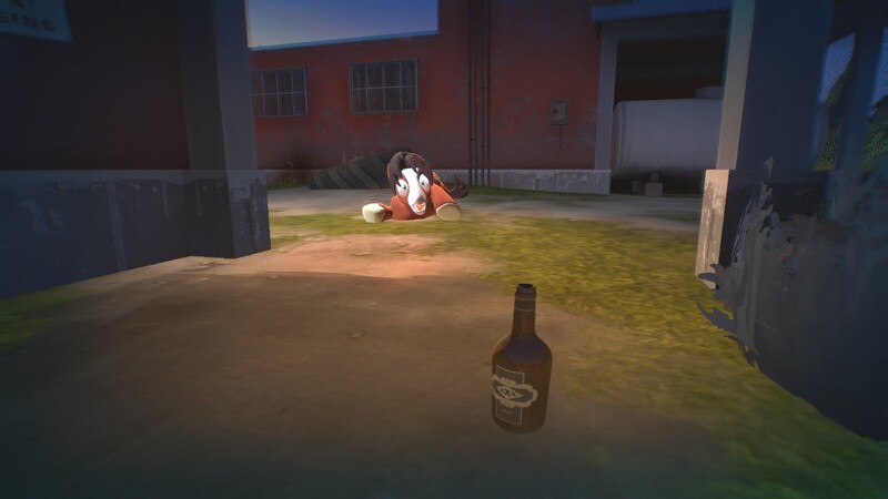 Size: 1280x720 | Tagged: 3d, alcohol, artist:horsesplease, beer, bottle, derpibooru import, drunk, drunken shoes, gmod, insanity, safe, solo, trouble shoes