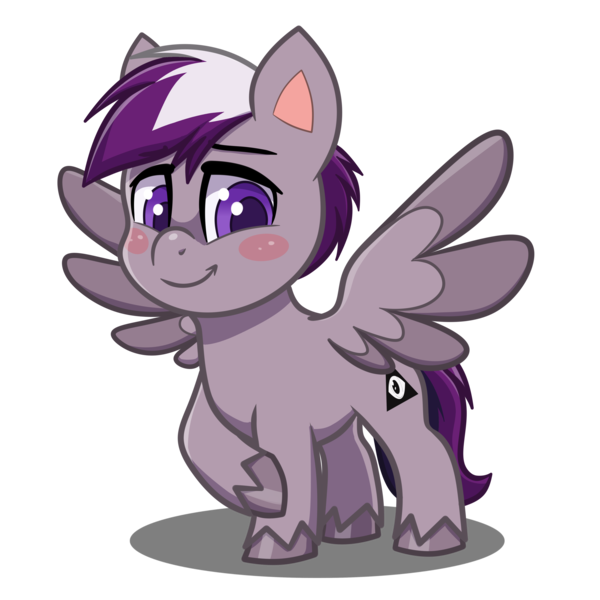 Size: 4093x4093 | Tagged: safe, artist:jcosneverexisted, derpibooru import, oc, oc:delta, unofficial characters only, pegasus, pony, my little pony: pony life, blushing, embarrassed, male, simple background, solo, stallion, transparent background, unshorn fetlocks