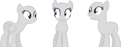 Size: 1189x465 | Tagged: safe, artist:maddieadopts, derpibooru import, oc, unofficial characters only, earth pony, pegasus, pony, base, earth pony oc, eyelashes, looking at each other, pegasus oc, simple background, smiling, transparent background, wide eyes, wings