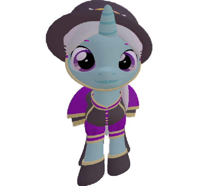 Size: 764x720 | Tagged: safe, artist:topsangtheman, derpibooru import, cornetta, pony, unicorn, 3d, clothes, hat, looking at you, simple background, solo, source filmmaker, staring into your soul, transparent background, uniform