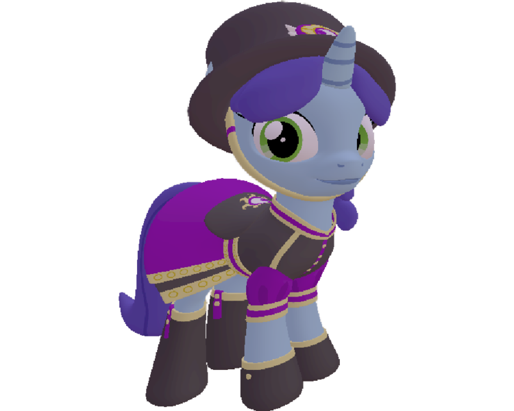 Size: 900x720 | Tagged: safe, artist:topsangtheman, derpibooru import, spring rain, pony, unicorn, 3d, clothes, hat, looking at you, simple background, solo, source filmmaker, transparent background, uniform