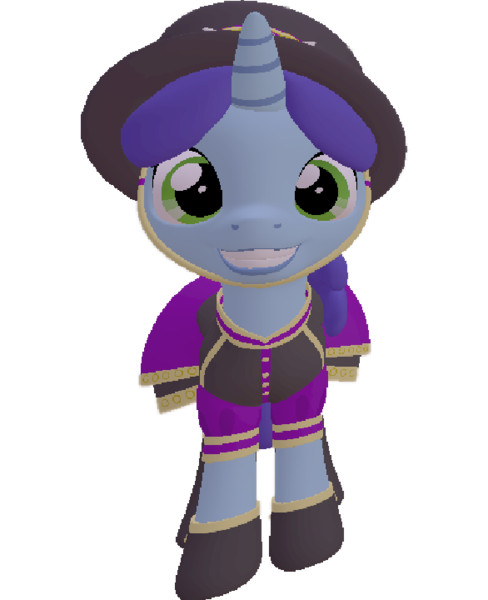 Size: 586x720 | Tagged: safe, artist:topsangtheman, derpibooru import, spring rain, pony, unicorn, 3d, clothes, grin, hat, looking at you, simple background, smiling, solo, source filmmaker, transparent background, uniform