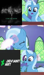 Size: 640x1080 | Tagged: safe, derpibooru import, edit, edited screencap, screencap, trixie, pony, all bottled up, deviantart, deviantart eclipse, eclipse, exploitable meme, magic, meme, trixie fixing meme