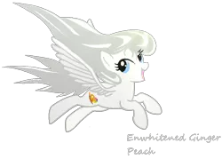 Size: 930x666 | Tagged: artist:agdistis, blue eyes, derpibooru import, drawthread, /mlp/, oc, oc:ginger peach, pegasus, pegasus oc, safe, simple background, solo, transparent background, unofficial characters only, white hair, wings