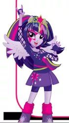 Size: 456x816 | Tagged: safe, derpibooru import, official, twilight sparkle, equestria girls, rainbow rocks, alternate clothes, clothes, concept art, crown, cute, female, jewelry, regalia, skirt, solo, twiabetes