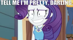 Size: 1478x830 | Tagged: safe, derpibooru import, edit, edited screencap, editor:undeadponysoldier, screencap, rarity, equestria girls, equestria girls series, rollercoaster of friendship, clothes, darling, faic, female, solo, talking to viewer, tell me i'm pretty, the fairly oddparents, trixie tang