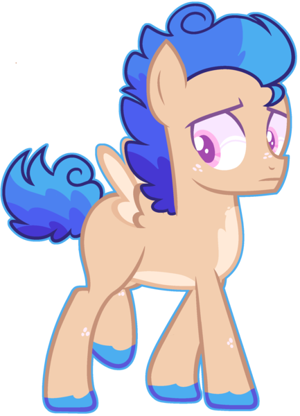 Size: 1788x2478 | Tagged: safe, artist:kurosawakuro, derpibooru import, oc, pegasus, pony, base used, colored hooves, freckles, male, offspring, parent:rumble, parent:spur, simple background, solo, teenager, transparent background