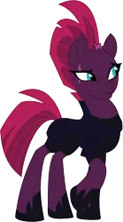 Size: 4318x7774 | Tagged: safe, artist:wissle, derpibooru import, fizzlepop berrytwist, tempest shadow, pony, unicorn, my little pony: the movie, absurd resolution, armor, broken horn, eye scar, female, hoof shoes, horn, mare, movie accurate, one hoof raised, raised hoof, scar, simple background, solo, transparent background, vector