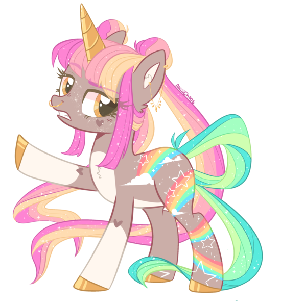 Size: 2456x2678 | Tagged: safe, artist:akiiichaos, derpibooru import, oc, oc:diva, pony, unicorn, base used, colored horn, female, horn, mare, nose piercing, nose ring, piercing, simple background, solo, transparent background