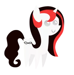 Size: 968x978 | Tagged: safe, artist:foreshadowart, derpibooru import, oc, oc:prophecy, unofficial characters only, pony, unicorn, female, horn, mare, pointy ponies, simple background, solo, transparent background, unicorn oc, vector
