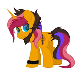 Size: 1800x1800 | Tagged: safe, artist:ponkus, derpibooru import, oc, oc:forte, unofficial characters only, pony, unicorn, male, simple background, solo, stallion, transparent background