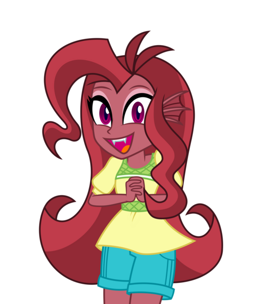 Size: 1024x1218 | Tagged: safe, artist:emeraldblast63, derpibooru import, gloriosa daisy, oc, oc:mezma, equestria girls, legend of everfree, clothes, clothes swap, disguise, disguised siren, simple background, transparent background