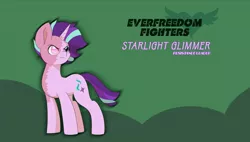 Size: 1600x906 | Tagged: safe, alternate version, artist:chedx, derpibooru import, starlight glimmer, unicorn, comic:the storm kingdom, my little pony: the movie, alternate design, alternate hairstyle, alternate timeline, alternate universe, blind eye, burn scar, comic, everfreedom fighters