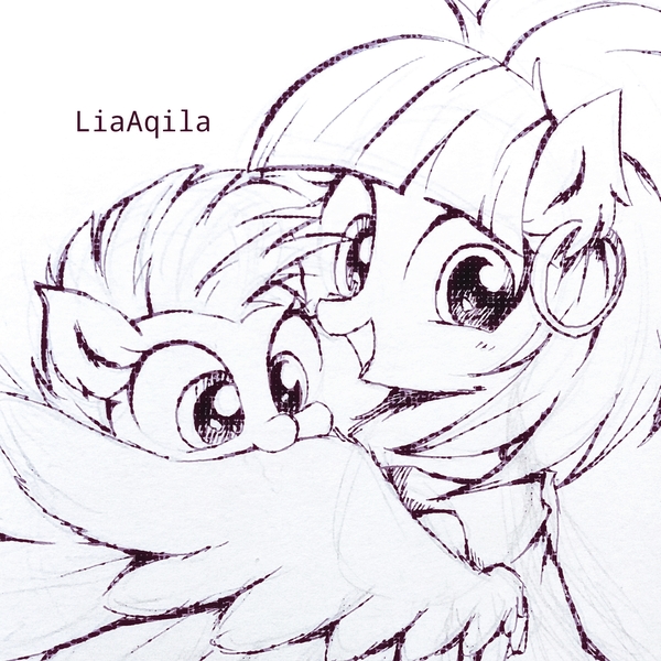 Size: 2304x2304 | Tagged: safe, artist:liaaqila, derpibooru import, rainbow dash, windy whistles, pegasus, pony, baby, baby dash, baby pony, biting, cute, dashabetes, female, high res, mare, monochrome, mother and child, mother and daughter, nom, open mouth, wing bite, younger