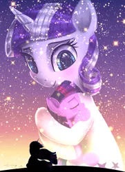 Size: 3250x4500 | Tagged: safe, artist:darksly, derpibooru import, princess twilight 2.0, twilight sparkle, twilight sparkle (alicorn), twilight velvet, alicorn, pony, unicorn, the last problem, female, mother and child, mother and daughter, mother's day, older, older twilight, sparkles, unicorn twilight