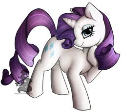 Size: 900x821 | Tagged: safe, artist:chubby-kirin, artist:japandragon, derpibooru import, rarity, pony, unicorn, cute, female, looking at you, mare, profile, raribetes, simple background, solo, transparent background