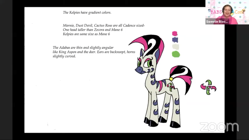 Size: 1280x720 | Tagged: artist:andypriceart, derpibooru import, female, human, idw, irl, irl human, marnie, photo, safe, season 10, spoiler:comic, spoiler:comic89, spoiler:comicseason10, zebra