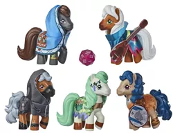 Size: 640x491 | Tagged: safe, derpibooru import, ponified, earth pony, pony, clothes, crossover collection, dungeons and dragons, g1, mandolin, musical instrument, pen and paper rpg, photo, rpg, shield, toy