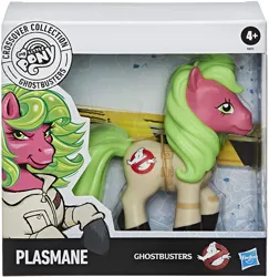 Size: 1455x1500 | Tagged: safe, derpibooru import, plasmane, ponified, earth pony, pony, clothes, crossover, crossover collection, female, g1, ghostbusters, mare, packaging, photo, toy
