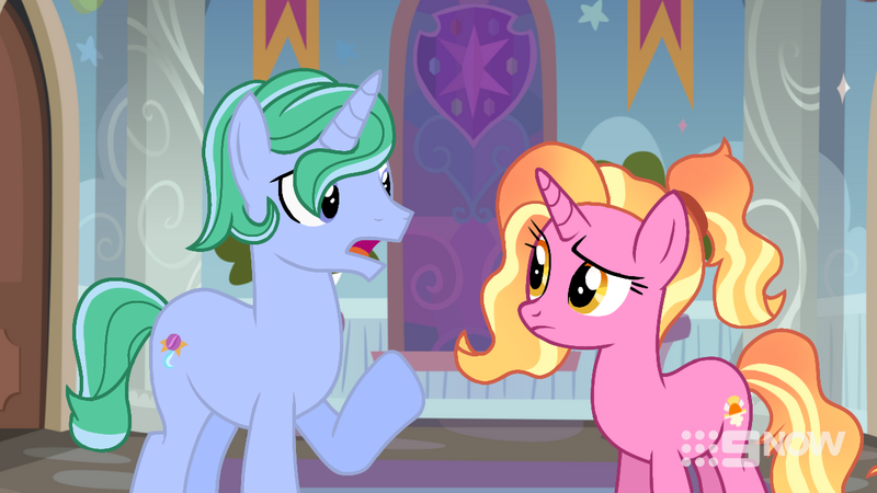 Size: 1200x675 | Tagged: safe, derpibooru import, luster dawn, oc, pony, unicorn, 100% fake, 9now, fake, fake leak, fake screencap, faker than a three dollar bill, manip, the fakest thing in the world