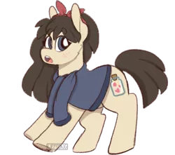 Size: 459x406 | Tagged: safe, artist:liefsong, derpibooru import, oc, oc:bottled kiss, unofficial characters only, pegasus, pony, clothes, female, hairband, jacket, mare, request, simple background, transparent background