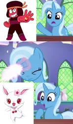 Size: 640x1080 | Tagged: all bottled up, derpibooru import, edit, edited screencap, exploitable meme, jewelpet, magic, meme, ruby (jewelpet), ruby (steven universe), safe, sanrio, screencap, sega, steven universe, trixie, trixie fixing meme