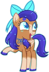 Size: 963x1404 | Tagged: safe, artist:kurosawakuro, derpibooru import, oc, pegasus, pony, base used, colored hooves, colored pupils, female, magical lesbian spawn, offspring, outline, parent:scootaloo, parent:spur, simple background, solo, teenager, transparent background