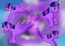 Size: 1280x905 | Tagged: safe, artist:dizzyspot, derpibooru import, twilight sparkle, twilight sparkle (alicorn), alicorn, earth pony, pegasus, pony, unicorn, windigo, all pony races, earth pony twilight, pegasus twilight sparkle, unicorn twilight