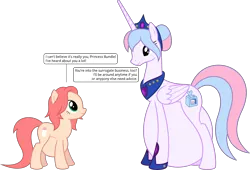 Size: 5866x4000 | Tagged: safe, artist:parclytaxel, derpibooru import, oc, oc:bundle joy, oc:epona serena, unofficial characters only, alicorn, earth pony, pony, .svg available, absurd resolution, alicornified, belly, big belly, clothes, crown, female, hair bun, hairband, huge belly, hyper, hyper belly, hyper pregnancy, impossibly large belly, jewelry, looking down, looking up, mare, older, peytral, pregnant, race swap, regalia, shoes, simple background, speech bubble, transparent background, vector