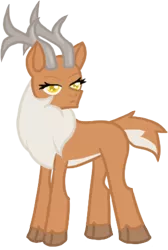 Size: 287x427 | Tagged: artist:notorious dogfight, deer, derpibooru import, fanfic art, fanfic:the needle, oc, oc:fallende, reindeer, safe, simple background, solo, transparent background, unofficial characters only