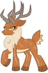 Size: 355x541 | Tagged: artist:notorious dogfight, deer, derpibooru import, fanfic art, fanfic:the needle, oc, reindeer, safe, simple background, solo, transparent background, unofficial characters only