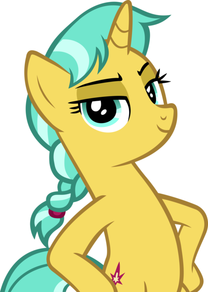 Size: 3090x4347 | Tagged: safe, artist:ironm17, derpibooru import, citrine spark, fire quacker, pony, friendship student, high res, simple background, solo, transparent background, vector