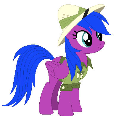 Size: 392x401 | Tagged: safe, artist:optimusv42, derpibooru import, daring do, firefly, rainbow dash, pegasus, pony, clothes, cosplay, costume, cousin, fan version, friendship troopers, my little pony friendship troopers, rainbow dash's family