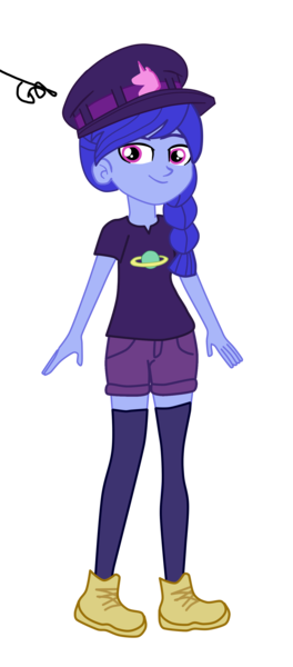 Size: 1430x3252 | Tagged: safe, artist:gmaplay, derpibooru import, space camp (character), equestria girls, simple background, solo, transparent background