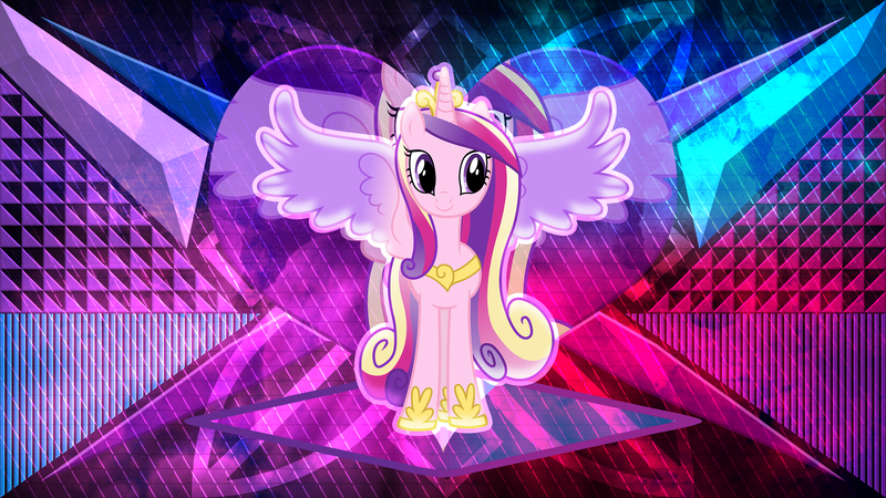 Size: 3840x2160 | Tagged: safe, artist:90sigma, artist:laszlvfx, derpibooru import, edit, princess cadance, pony, solo, wallpaper, wallpaper edit