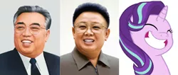 Size: 1346x570 | Tagged: communism, derpibooru import, dictator, human, irl, irl human, kim il-sung, kim jong-il, north korea, photo, safe, stalin glimmer, starlight glimmer