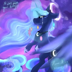 Size: 1600x1610 | Tagged: artist:royalwolf1111, crying, derpibooru import, element of generosity, element of honesty, element of kindness, element of laughter, element of loyalty, element of magic, elements of harmony, princess luna, safe