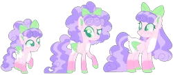 Size: 1020x440 | Tagged: safe, artist:kurosawakuro, artist:strawberry-spritz, derpibooru import, oc, unofficial characters only, pegasus, pony, age progression, base used, female, filly, magical lesbian spawn, mare, offspring, parent:cozy glow, parent:diamond tiara, parents:cozytiara, simple background, solo, transparent background, two toned wings, wings