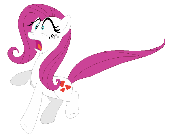 Size: 586x481 | Tagged: safe, artist:optimusv42, derpibooru import, sweetheart, earth pony, pony, my little pony tales, fan version, friendship troopers, g1, jumpy, my little pony friendship troopers, scared, simple background, solo, transparent background