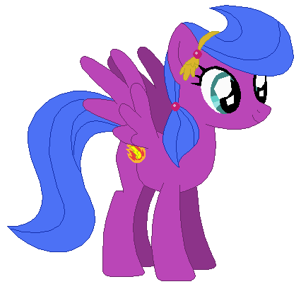 Size: 426x408 | Tagged: safe, artist:optimusv42, derpibooru import, firefly, crystal pony, pegasus, pony, my little pony 'n friends, cousin, fan version, friendship troopers, g1, my little pony friendship troopers, rainbow dash's family, simple background, transparent background