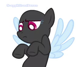 Size: 750x662 | Tagged: safe, artist:malachitebases, derpibooru import, oc, unofficial characters only, pegasus, pony, bald, base, bust, female, mare, pegasus oc, simple background, solo, transparent background, wings