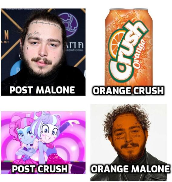 Caption Derpibooru Import Edit Edited Screencap Equestria Girls Equestria Girls Series Image Macro Kiwi Lollipop K Lo Meme Orange Crush Postcrush Post Malone Safe Screencap Simple Background Soda Soda Can Spoiler Eqg