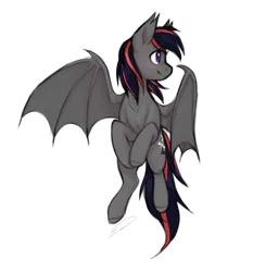 Size: 1258x1348 | Tagged: safe, artist:doekitty, derpibooru import, oc, oc:sierra summit, bat pony, pony, female, mare, simple background, solo, transparent background