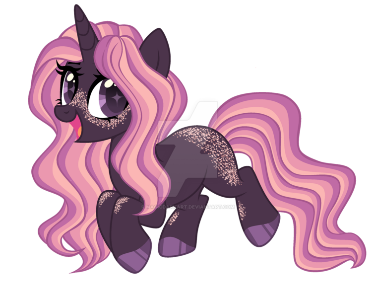 Size: 1280x1016 | Tagged: safe, artist:magicdarkart, derpibooru import, pony, unicorn, deviantart watermark, female, mare, obtrusive watermark, simple background, solo, transparent background, watermark