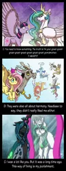 Size: 750x1941 | Tagged: alicorn, artist:inuhoshi-to-darkpen, changeling, changeling queen, chest fluff, derpibooru import, discord, draconequus, ear fluff, female, fluttershy, headcanon, headcanon denied, hoof fluff, mirror, open mouth, pegasus, princess celestia, queen chrysalis, safe, twilight sparkle, twilight sparkle (alicorn)