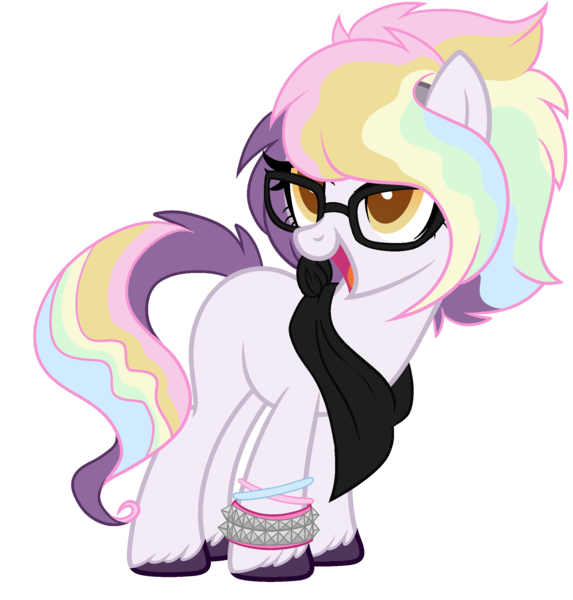 Size: 2100x2200 | Tagged: safe, artist:angei-bites, artist:bittersweetcandy, derpibooru import, oc, unofficial characters only, earth pony, pony, base used, colored pupils, female, glasses, mare, simple background, solo, transparent background