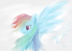 Size: 4092x2893 | Tagged: safe, artist:peperoger, derpibooru import, rainbow dash, pegasus, pony, female, mare, solo