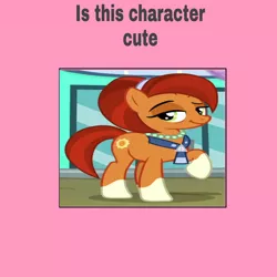 Size: 894x894 | Tagged: 1000 hours in ms paint, caption, derpibooru import, edit, edited screencap, image macro, is this character cute, meme, safe, screencap, stellar flare, text, the parent map, wrong aspect ratio