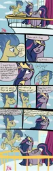 Size: 1293x4124 | Tagged: safe, artist:chelseawest, derpibooru import, flash sentry, princess twilight 2.0, twilight sparkle, twilight sparkle (alicorn), alicorn, ghost, ghost pony, pegasus, undead, the last problem, belly, big belly, comic, couple, cute, female, flashlight, holding hooves, huge belly, husband and wife, hyper, hyper belly, hyper pregnancy, impossibly large belly, kicking, male, married couple, preglight sparkle, pregnant, shipping, signature, spirit, straight, thinking