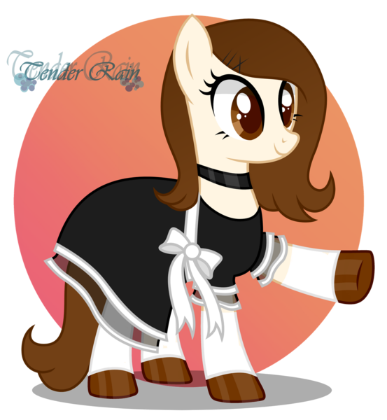 Size: 1280x1390 | Tagged: safe, artist:tenderrain46, derpibooru import, oc, oc:lillie, earth pony, pony, base used, clothes, dress, female, mare